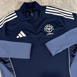 Rare Adidas FIFA Club World Cup 25 Volunteer Quarter Zip | Navy Blue | XL